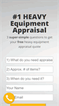 Mobile Screenshot of heavyequipmentappraisal.com